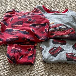 Lightning McQueen Kids Pajama Sets 4T